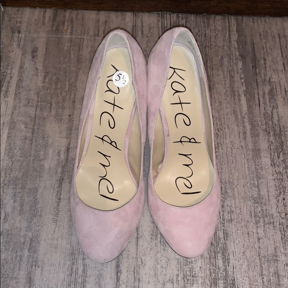 Kate & Mel pink heels